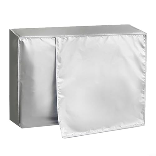 babominimer Oxford Cloth Air Conditioner Cover Waterproof Sunscreen Outdoor Unit Dust Protection Silver Polyester Multiple Sizes Available for 1P 1.5P 2P 3P (2-Big 2P) von babominimer