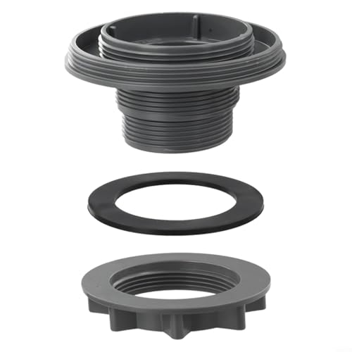babominimer Poolpumpensieb-Anschluss-Set mit Gewindeeinlass-Gummi-Unterlegscheibe, kompatibel mit Intex Modellen 26341W 26345W 26375EH Schwimmbadzubehör von babominimer