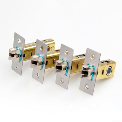 babominimer Röhrenförmiger Einsteckriegel aus Zinklegierung mit Gabelschnapper, wendbar für links oder rechts öffnende Türen (40 mm) von babominimer