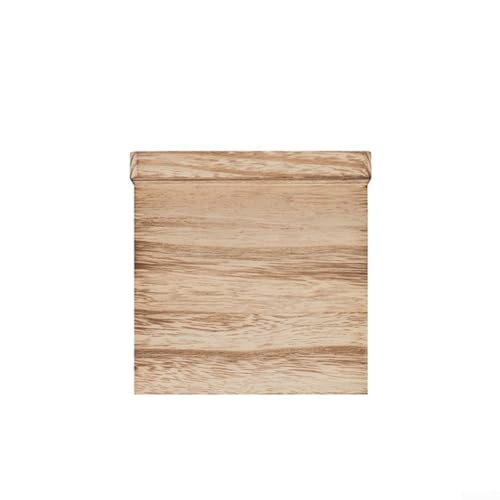 babominimer Rustikale Wandregale, Set mit 4 kleinen Holzaufbewahrungsorganisatoren für Zuhause, Küche, Badezimmer, Schlafzimmer (B) von babominimer