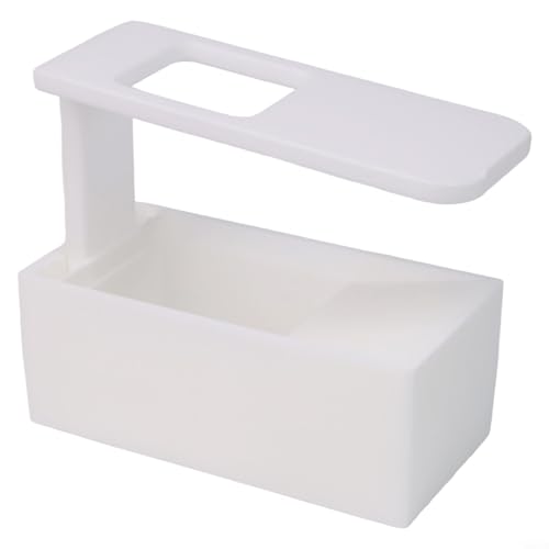 babominimer Sammelkarten-Scanner-Ständer, für digitales Telefon-Sammelgerät, für MTG-Spielkarten, Scan-Box, weißes ABS-Material, 18,2 x 9 x 18,2 cm von babominimer