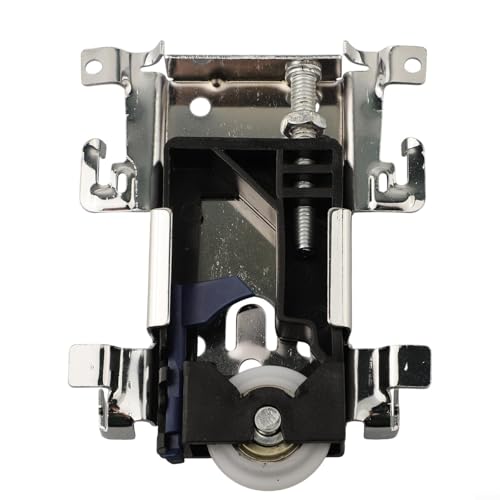 babominimer Schiebetür-Riemenscheibe für Kleiderschrank und alte Holztüren, seitlich montiertes Rollenrad mit Nylon- und Eisenkonstruktion, oberes und unteres Rad (nächste Runde) von babominimer