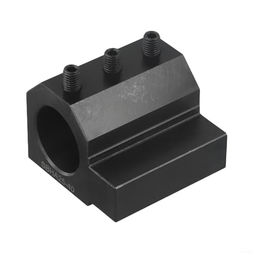 babominimer Schnellwechsel-Werkzeug-Pfostenhalter, Drehmaschine für CNC (25–40) mit geradem Schaft, 20 mm, 25 mm, 32 mm, 40 mm von babominimer