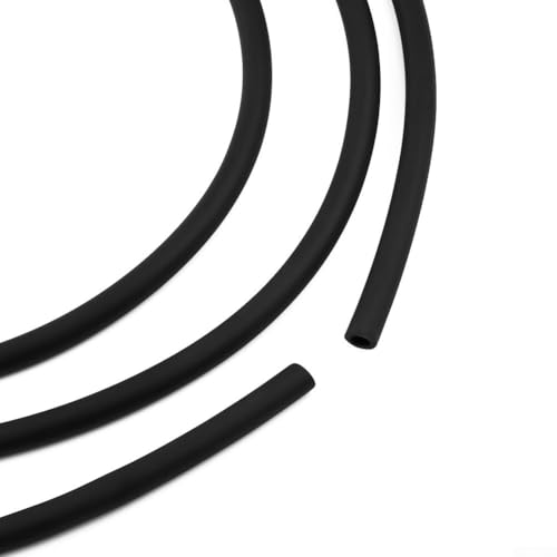 babominimer T/y/i Jet Scheibenwischer-Sprühschlauch, Windschutzscheiben-Verteiler-Schlauch mit 4 Anschlüssen plus 200 cm schwarzes Gummi-Kunststoffrohr für die meisten Auto- und LKW-Waschanschlüsse von babominimer