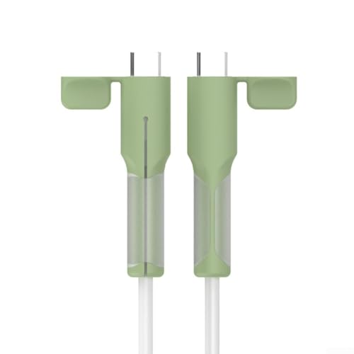 babominimer USB C Cable Saver Silikon Anti-Fraying Protector For Charging Wires Compatible With Various Devices Colorful Options Lightweight(Matcha Green) von babominimer