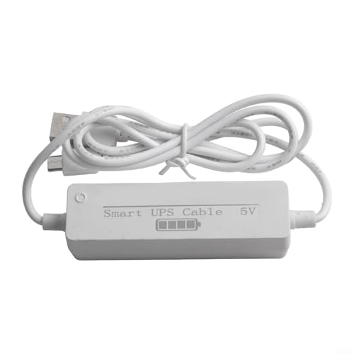 babominimer USV-Backup-Akku, 5 V, unterbrechungsfreie Stromversorgung für Überwachungskamera, Überwachungskamera, Überwachungskamera, mit automatischer Umschaltung, 800 mAh, 1200 mAh, 1800 mAh von babominimer