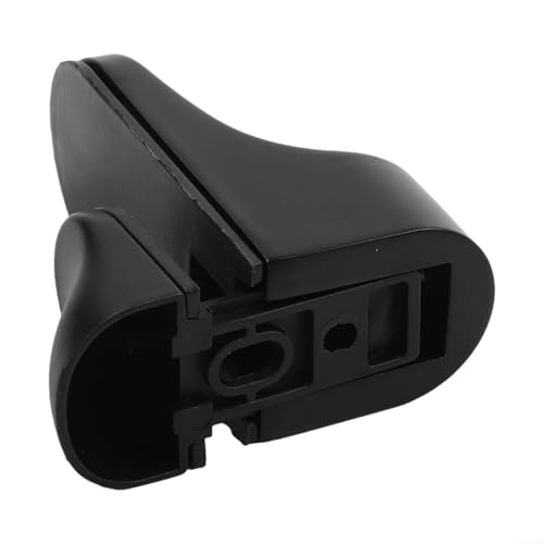 babominimer Verstellbare Glasregalhalterungen, Wandmontage, Zinklegierung, Stützklemme für 3 - 22 mm Regale mit poliertem Chrom-Finish, robuste schwebende Regalbeschläge für (schwarz) von babominimer