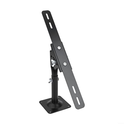 babominimer Verstellbare Solarmodul-Halterung, 0-90° neigbar, Stahl, Photovoltaik-Halterung für 5W-50W Panels mit Höhenverstellung und mehreren Montagemöglichkeiten für von babominimer