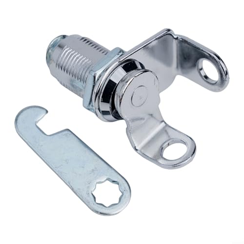 babominimer Vorhängeschloss mit Drehzunge, 20 mm, 25 mm, Zinklegierung und Eisen, Schrankschloss für Aufbewahrungsschränke, Schließfächer, Kleiderschrank, Schublade und Aktenschranktüren, mit 2 (25 mm von babominimer