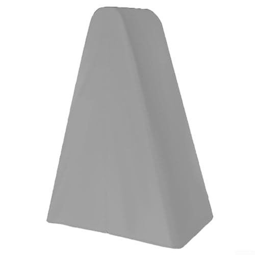 babominimer Wetterfeste 210D-Oxford-Gewebe-Poolleiterabdeckung mit sicheren Schnallen und Reißverschluss, passend für 121,9–142,2 cm oberirdische Schwimmbäder für alle Jahreszeiten (grau) von babominimer