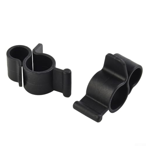 babominimer Wohnmobil-Markisenhaken, Clips zum Aufhängen von Campingzelten und Wohnwagen, langlebige Kunststoff-Markisenschienenaufhänger mit zwei Hakengrößen für Lichterketten oder andere, 5 Stück von babominimer