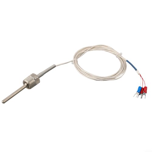 babominimer für Pt100 Temperatursensor Edelstahlsonde 3 Draht für 3 m Kabel wasserdicht PT für NPT 1/2 Zoll Gewinde -50 °C bis 200 °C Industrie babominimer für Pt100 Temperatursensor Edelstahlsonde 3 Draht für 3 m Kabel wasserdicht PT für NPT 1/2 Zoll Gewinde -50 °C bis 200 °C Industrie von babominimer