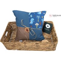 Kissen Mit Name Personalisierbar Dino Blau Patchworkkissen Für Dein Baby Oder Kind Kissen Mit Name Personalisierbar Dino Blau Patchworkkissen Für Dein Baby Oder Kind von babrause