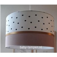 Alte Rosa Hängelampe Kinderzimmer Babylampe Babyzimmer Schwarze Punkte von babylampen