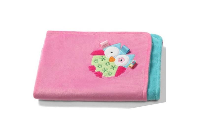 Babydecke Baby Kuscheldecke 3D 75x100 Mircofibre - Motorik Sensorik, babyono, Ganzjährig, Tastsinnförderung von babyono