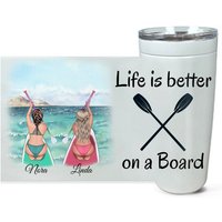 Paddle Board Geschenke, Geschenk Für Boarder, Reisebecher, Liebhaber, Beste Freundin Tasse, Art, Sup von babysdreamworld