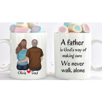 Papa Geschenke Von Tochter Lustiger Geschenkidee Vatertag Weihnachten Geburtstagsgeschenk Für Kaffeebecher Wie Vater Tasse von babysdreamworld