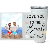 Personalisierter Urlaub Tumbler, Palme, Gruppengeschenk, Mädchenreise, Hochzeitsgeschenk, Geburtstagsgeschenk, Junggesellinnengeburtstagsgeschenke von babysdreamworld