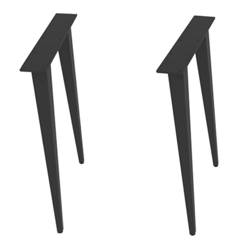 Konisches Metall Tischgestell Vollständig Verschweißte Konstruktion mit Rutschfesten Fußpolstern Ausgestattet Wasser- Und Rostfest Verbreiterte Auflagefläche Design mit Mehreren Befestigungslöchern Konisches Metall Tischgestell Vollständig Verschweißte Konstruktion mit Rutschfesten Fußpolstern Ausgestattet Wasser- Und Rostfest Verbreiterte Auflagefläche Design mit Mehreren Befestigungslöchern von bacedifo