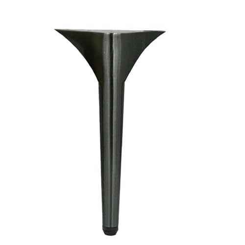 bacedifo Dreieckige Tischbeine Aus Edelstahl Geeignet Für Couchtische/TV-Möbel/Küchenschränke/Nachttische mit Abgerundeten Ecken Und Verstellbaren Wasserfesten Sockeln (2er-Set) von bacedifo