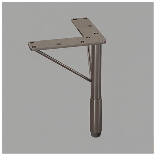 bacedifo Dreieckiger Tischrahmen Couchtisch/TV-Schrank/Sofabeine/Badezimmerschrank-Stützbeine Edelstahlmaterial Wasserdicht Und Verschleißfest (2er-Set) von bacedifo