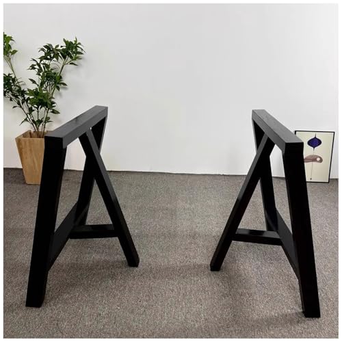 bacedifo Massivholz-Tischgestell mit Schrägem Dreiecksdesign Und Abgerundeten Ecken Höhe 27.6" Geeignet Für Esstische Computertische Und Werkbankgestelle Tragkraft 250 Kg von bacedifo