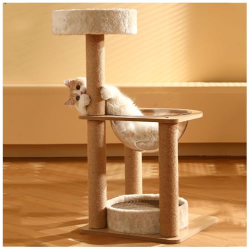 bacedifo Multifunktionaler 2-stöckiger Kratzbaum 3 Sisalpfosten Verstärkter Rechteckiger Sockel mit Klarem Katzennapf Aus Acryl Hängekugel Geeignet Für Katzen Jeden Alters bacedifo Multifunktionaler 2-stöckiger Kratzbaum 3 Sisalpfosten Verstärkter Rechteckiger Sockel mit Klarem Katzennapf Aus Acryl Hängekugel Geeignet Für Katzen Jeden Alters von bacedifo