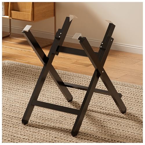 bacedifo Outdoor-Klappgestell Esstisch/Couchtisch/Schreibtischgestell Tragbares Quadratisches Metallgestell Höhe 19.7"/27.6" Wasserdicht Und Verschleißfest von bacedifo