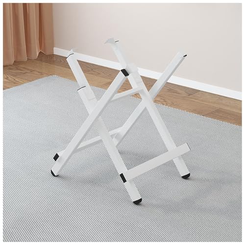 bacedifo Outdoor-Klappgestell Esstisch/Couchtisch/Schreibtischgestell Tragbares Quadratisches Metallgestell Höhe 19.7"/27.6" Wasserdicht Und Verschleißfest von bacedifo