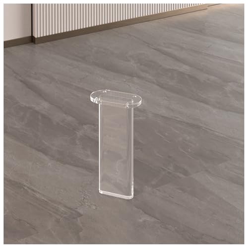 bacedifo Ovaler Tischrahmen Aus Acryl Verstärkter Transparenter Schreibtischrahmen Bars-Theke/Esstisch/Couchtisch/Beistelltischgestell Länge 5.7" (1 Stück) von bacedifo