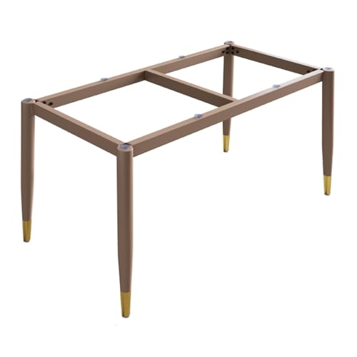 bacedifo Rechteckiger Metalltischrahmen mit Querstrebenverstärkung Tragkraft 500 Kg Stützfuß Für Schreibtische/Couchtische/Esstische Wasserfest Höhe 28.3" von bacedifo