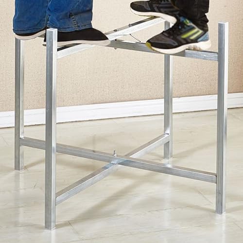 bacedifo Runder Tischfuß Klappbarer Metallständer Gerader/gebogener Beinstützrahmen Tragkraft 150 Kg Höhe 29.1" Tragbarer Esstischfuß Wasserdicht bacedifo Runder Tischfuß Klappbarer Metallständer Gerader/gebogener Beinstützrahmen Tragkraft 150 Kg Höhe 29.1" Tragbarer Esstischfuß Wasserdicht von bacedifo