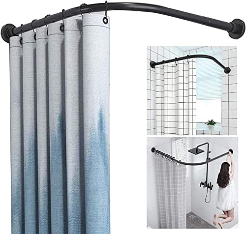 Barre rideau douche angle sans percage, Gebogene Duschvorhangschiene Keine Bohrung Ausziehbare Badezimmer Badewanne Badeecke Vorhangstange L Form Einstellbar 304 Edelstahl,für Bad Bekleidungsge(Size:7 Barre rideau douche angle sans percage, Gebogene Duschvorhangschiene Keine Bohrung Ausziehbare Badezimmer Badewanne Badeecke Vorhangstange L Form Einstellbar 304 Edelstahl,für Bad Bekleidungsge(Size:7 von baceyiove