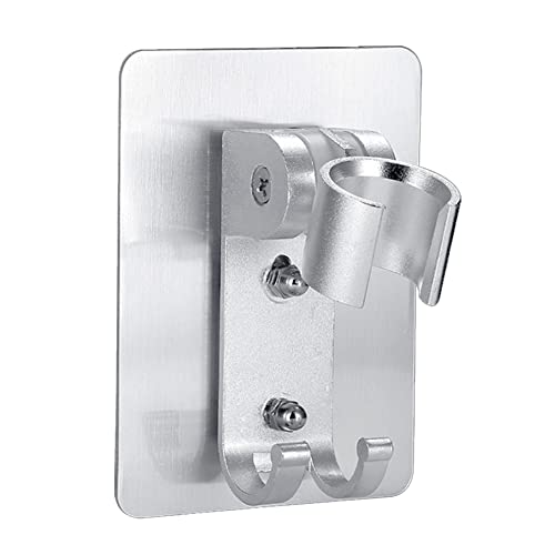 backlight Duschkopfhalter,Space Aluminium Traceless Duschkopfhalter - Stanzfreie Duschkopfhalterung, verstellbare Wandhalterung für das Badezimmer zu Hause von backlight