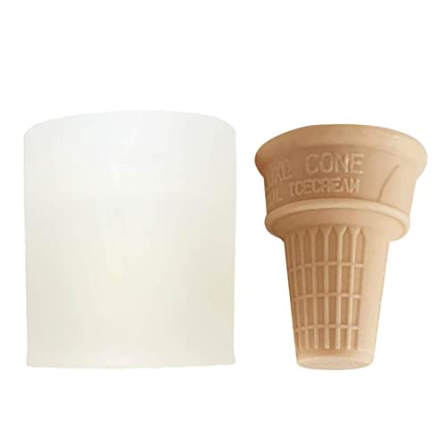 backlight Silikonform für Eiscreme | Seifenform in Eistütenform,Dessert Cake Decor Kerzenseife und Harzform von backlight