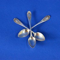 Alvin Sterling Silber Demitasse Löffel - Apollo 1900 Muster Set Von Drei Mfg. Co. Gorham von backstashandbygones