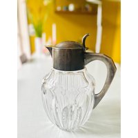 Antike Karaffe Kristall Silber Antike Karaffe Kristall Silber von badgerandapple