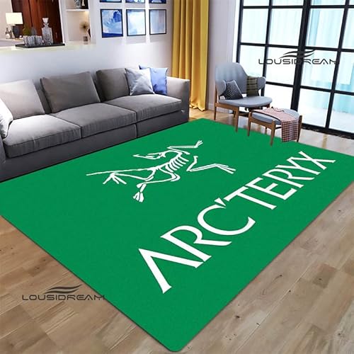 bailongma A-RC-Teryx Logo Bedruckt Teppich rutschfest Anime Flanell Teppich Bodenmatte Yogamatte Fotografie Requisite G800 40×60CM von bailongma