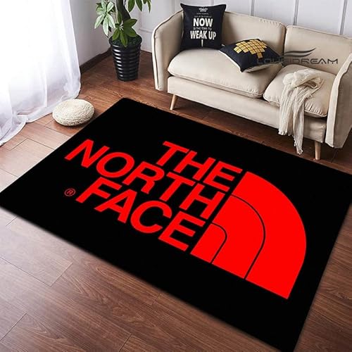 bailongma Das Gesicht Logo Bedruckt Teppich Spielzimmer Wohnzimmer Schlafzimmer rutschfeste Teppich Türmatte Geburtstag Geschenk Fußmatte B2157 90X150CM von bailongma