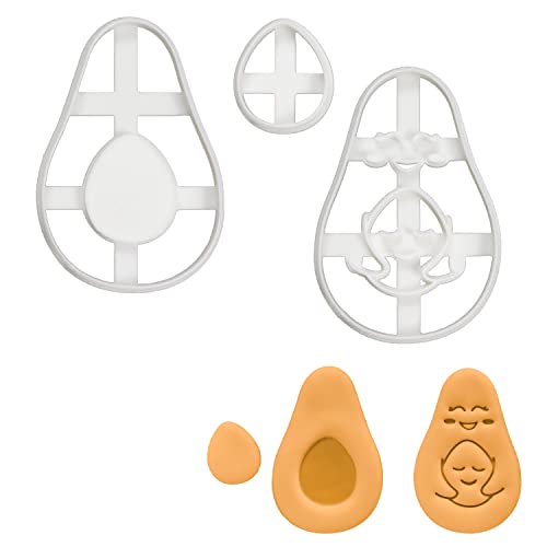 2er Set Avocado Ausstechformen, Bakerlogy 2er Set Avocado Ausstechformen, Bakerlogy von bakerlogy