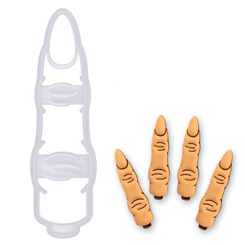 BAKERLOGY Kleine Hexenfinger Ausstechform – Gruseliger Halloween Fondant & Keks Ausstecher für Kreative Bäcker & Schaurige Party Leckereien BAKERLOGY Kleine Hexenfinger Ausstechform – Gruseliger Halloween Fondant & Keks Ausstecher für Kreative Bäcker & Schaurige Party Leckereien von bakerlogy