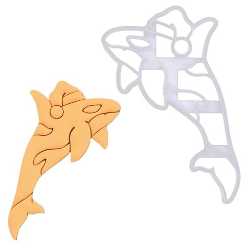 BAKERLOGY Orca mit Weihnachtsmütze Ausstechform - Nautische Weihnachten Ausstecher, Schwertwal Plätzchenausstecher, Killerwal oder Mörderwal Keksausstecher BAKERLOGY Orca mit Weihnachtsmütze Ausstechform - Nautische Weihnachten Ausstecher, Schwertwal Plätzchenausstecher, Killerwal oder Mörderwal Keksausstecher von bakerlogy