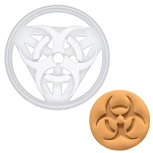 Biohazard-Symbol Ausstechform, 1 Teil, Bakerlogy von bakerlogy