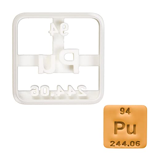 Plutonium Periodensystem Element Ausstechform, 1 Teil von bakerlogy