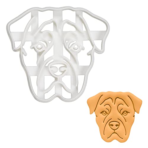 Rottweiler Gesicht Ausstechform, 1 Teil, Bakerlogy von bakerlogy