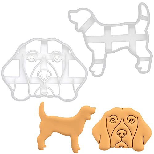 Sat von 2 Beagle Ausstechformen (Hunderasse), 2 Teil von bakerlogy
