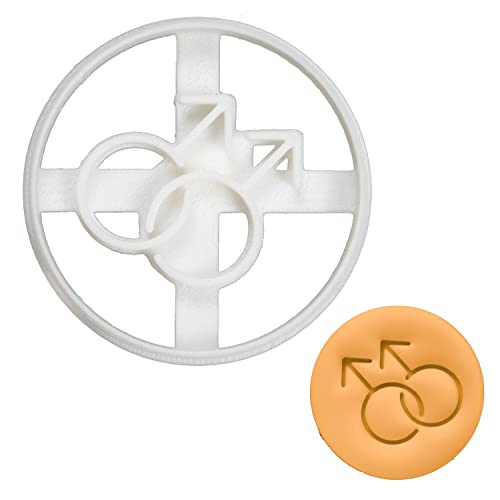 Schwules Symbol Ausstechform, 1 Teil, Bakerlogy von bakerlogy