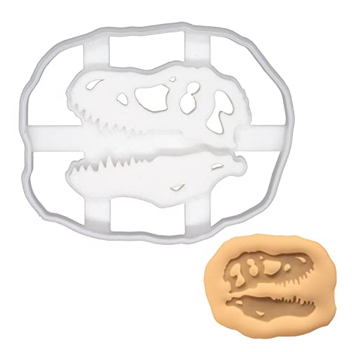 T-Rex Schädelfossil Ausstechform, 1 Teil von bakerlogy