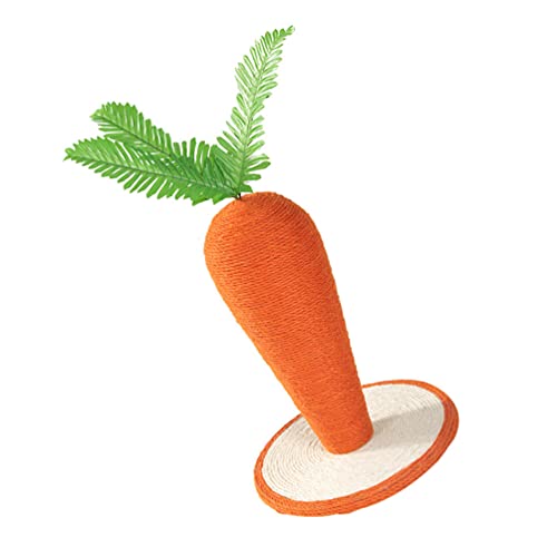 balacoo 1stück Karotten-katzenkratzbaum Mit Stabiler Cat Scratcher Für Katzen Langlebige Kratzfläche Für Katzen Und Kätzchen Schützt Möbel Vor Kratzern von balacoo