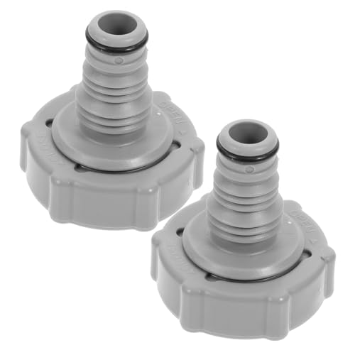 Balacoo 2 Stück Pool Schlauchadapter aus Robustem PE Kompatibel mit Bestway Ph Passgenauer Schwimmbad Ablaufschlauch Verbinder für Einfache Installation und Effiziente Poolentwässerung von balacoo